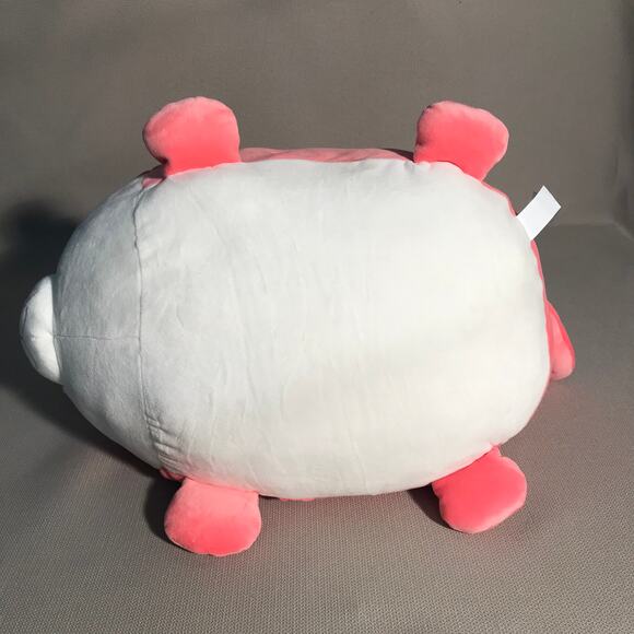 Linzy Smoochy Pals 15” Soft Plush Squishy Pink Kitty Cat Stuffed Animal Pillow - Picture 5 of 6